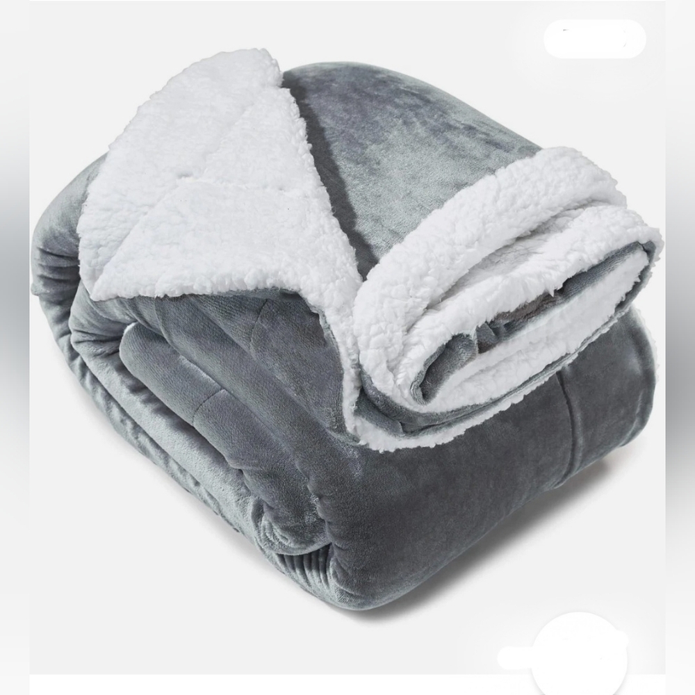 Genteele Velvet Berber 50x60" Blanket/Throw